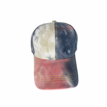 Load image into Gallery viewer, TIE- DYE UNISEX PINK BASEBALL CAP