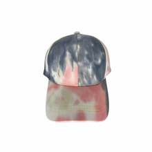 Load image into Gallery viewer, TIE- DYE UNISEX PINK BASEBALL CAP