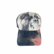 Load image into Gallery viewer, TIE- DYE UNISEX PINK BASEBALL CAP