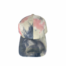 Load image into Gallery viewer, TIE- DYE UNISEX PINK BASEBALL CAP