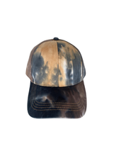 Load image into Gallery viewer, TIE- DYE UNISEX BROWN-BASEBALL CAP