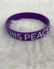 Load image into Gallery viewer, HIS PEACE - COUPLES WRIST BANDS
