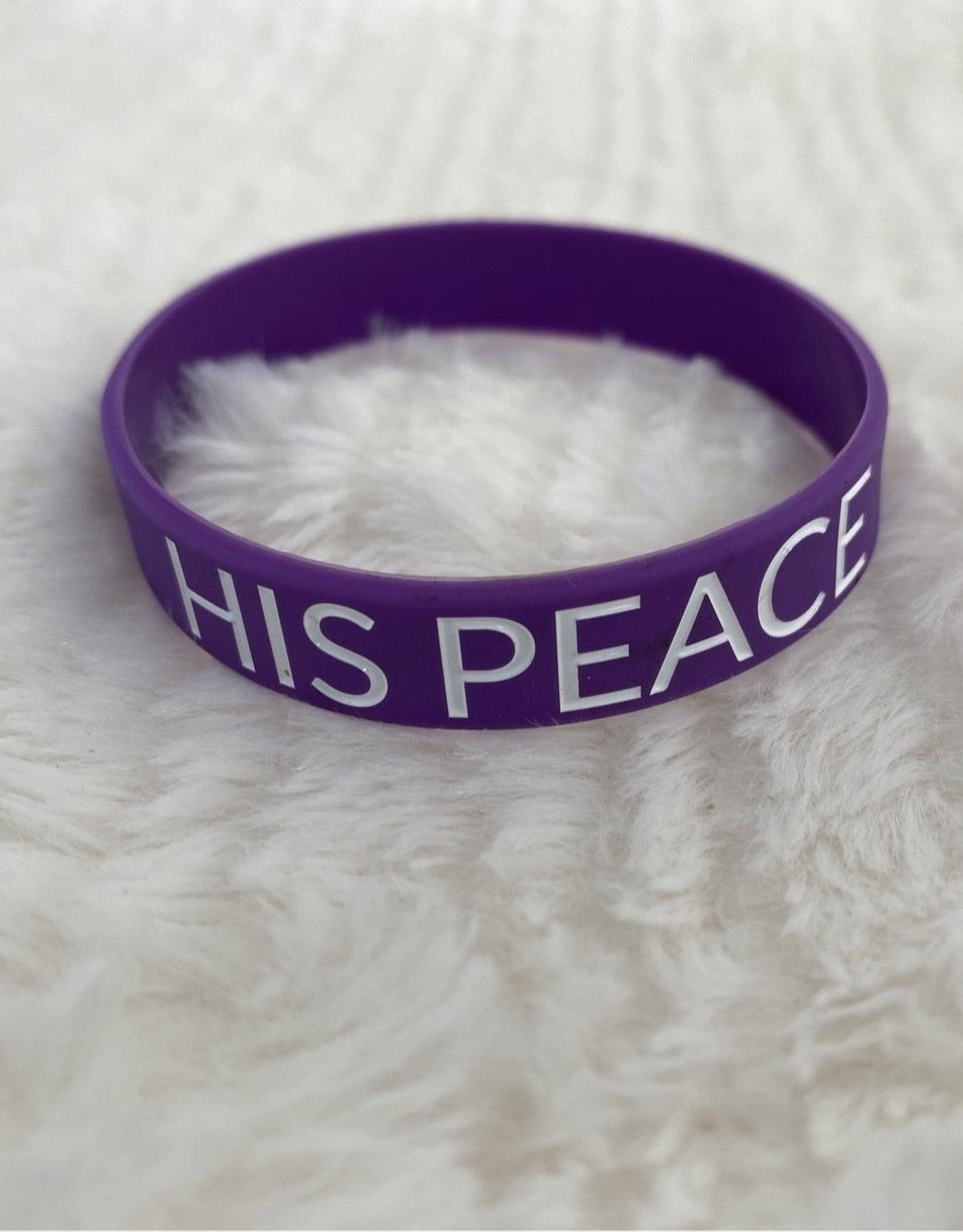 HIS PEACE - COUPLES WRIST BANDS